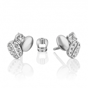 Серьги из белого золота Platina с топазом 02-4913-00-201-1120 фото