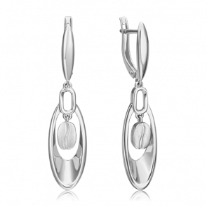Серьги из белого золота Platina 02-4922-00-000-1120 фото