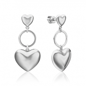 Серебряные серьги Platina 02-4934-00-000-0200 фото