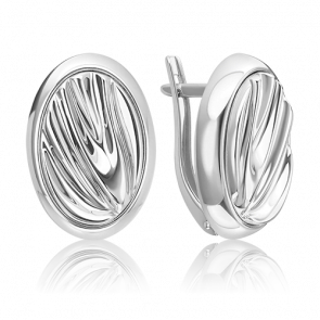Серебряные серьги Platina 02-4965-00-000-0200 фото