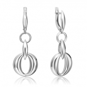 Серебряные серьги Platina 02-4968-00-000-0200 фото