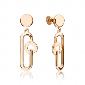 Золотые серьги Platina 02-5003-00-000-1110 фото