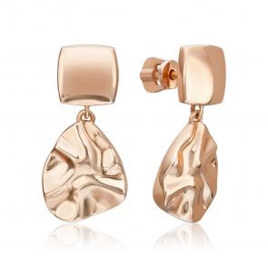 Золотые серьги Platina 02-5091-00-000-1110 фото