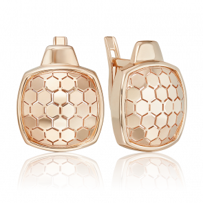 Золотые серьги Platina 02-5262-00-000-1110 фото