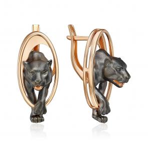 Золотые серьги Platina 02-5301-00-000-1110 фото