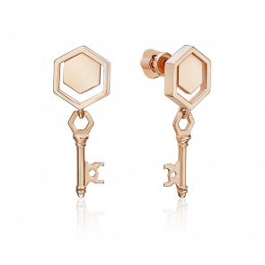 Золотые серьги Platina 02-5307-00-000-1110 фото