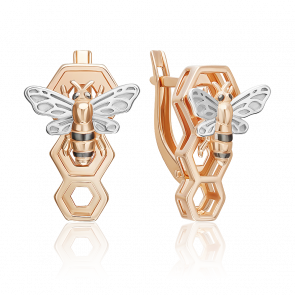 Золотые серьги Platina 02-5311-00-000-1110 фото