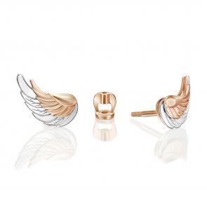 Серьги из комбинированного золота Platina 02-5319-00-000-1111 фото