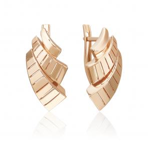 Золотые серьги Platina 02-5369-00-000-1110 фото