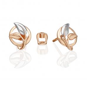 Золотые серьги Platina 02-5409-00-000-1110 фото