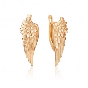 Золотые серьги Platina 02-5435-00-000-1110 фото