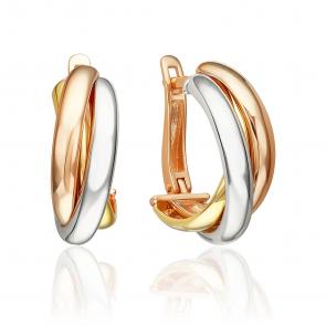 Золотые серьги Trinity Platina 02-5552-00-000-1140 фото