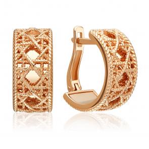 Золотые серьги Platina 02-5559-00-000-1110 фото