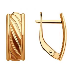 Золотые серьги SOKOLOV 0200002 фото