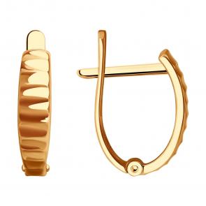 Золотые серьги SOKOLOV 0200016 фото