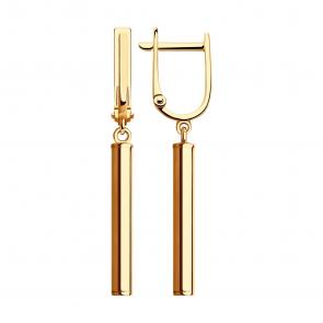 Золотые серьги SOKOLOV 0200029 фото