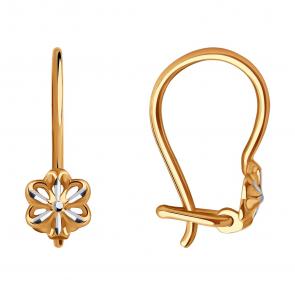 Золотые серьги SOKOLOV 0200044 фото