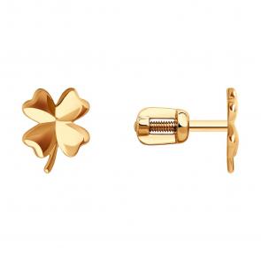 Золотые серьги SOKOLOV 0200056 фото