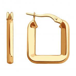 Золотые серьги SOKOLOV 0200061 фото