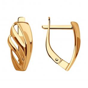 Золотые серьги SOKOLOV 0200106 фото