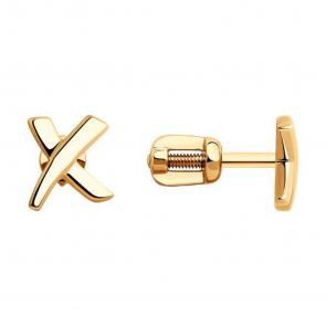 Золотые серьги SOKOLOV 0200116 фото