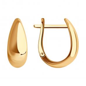 Золотые серьги SOKOLOV 0200117 фото