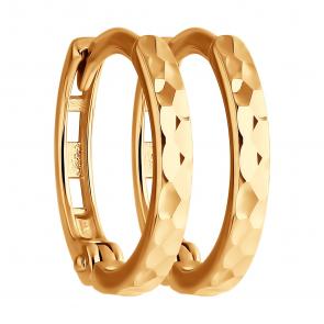 Золотые серьги SOKOLOV 0200161 фото