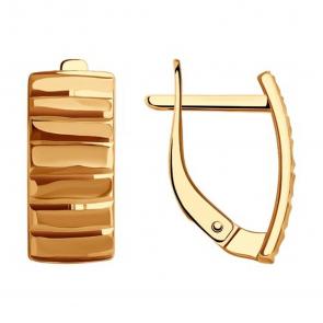 Золотые серьги SOKOLOV 0200165 фото