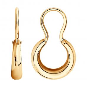 Золотые серьги SOKOLOV 020019 фото