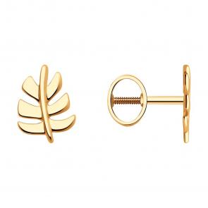 Золотые серьги SOKOLOV 0200214 фото