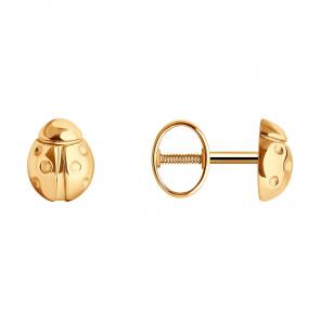 Золотые серьги SOKOLOV 0200221 фото