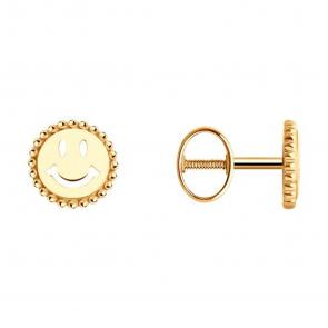 Золотые серьги SOKOLOV 0200231 фото