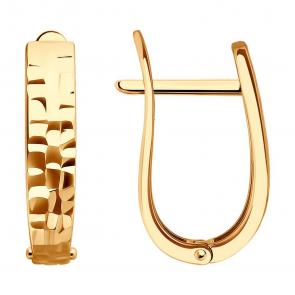 Золотые серьги SOKOLOV 0200247 фото