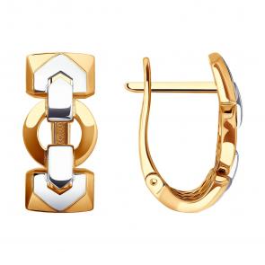 Золотые серьги SOKOLOV 0200266 фото