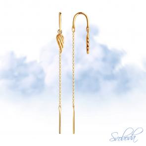 Золотые серьги SOKOLOV 0200308 фото