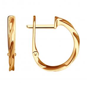 Золотые серьги SOKOLOV 0200324 фото