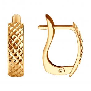 Золотые серьги SOKOLOV 0200337 фото