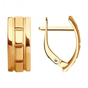 Золотые серьги SOKOLOV 0200345 фото