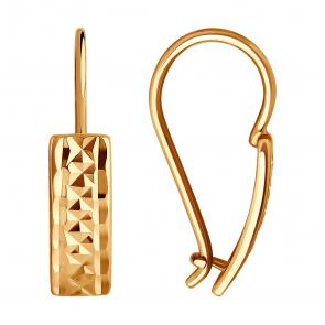 Золотые серьги SOKOLOV 0200347 фото