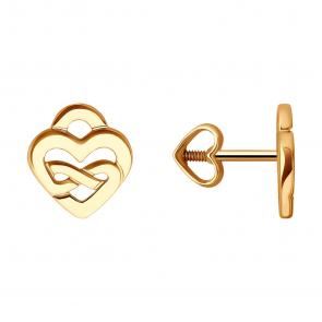 Золотые серьги SOKOLOV 0200404 фото