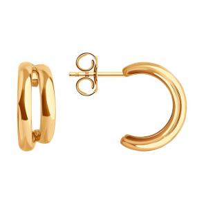 Золотые серьги SOKOLOV 0200422 фото