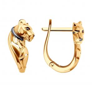 Золотые серьги SOKOLOV 0200424 фото