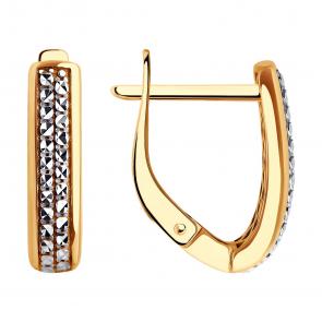 Золотые серьги SOKOLOV 0200434 фото