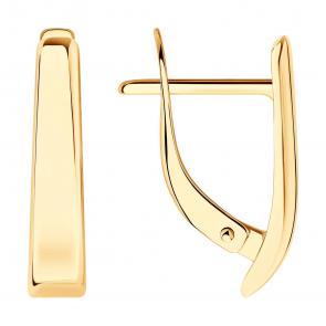 Золотые серьги SOKOLOV 0200502 фото