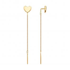 Золотые серьги SOKOLOV 0200520 фото