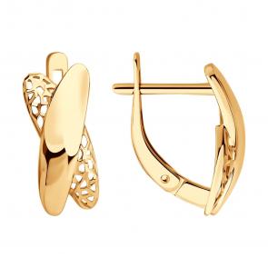 Золотые серьги SOKOLOV 0200538 фото