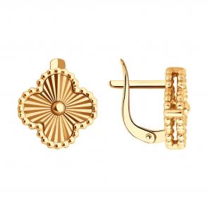 Золотые серьги SOKOLOV 0200568 фото