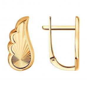 Золотые серьги SOKOLOV 0200580 фото