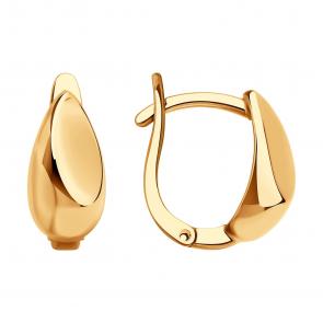 Золотые серьги SOKOLOV 0200601 фото