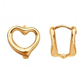 Золотые серьги SOKOLOV 0200604 фото